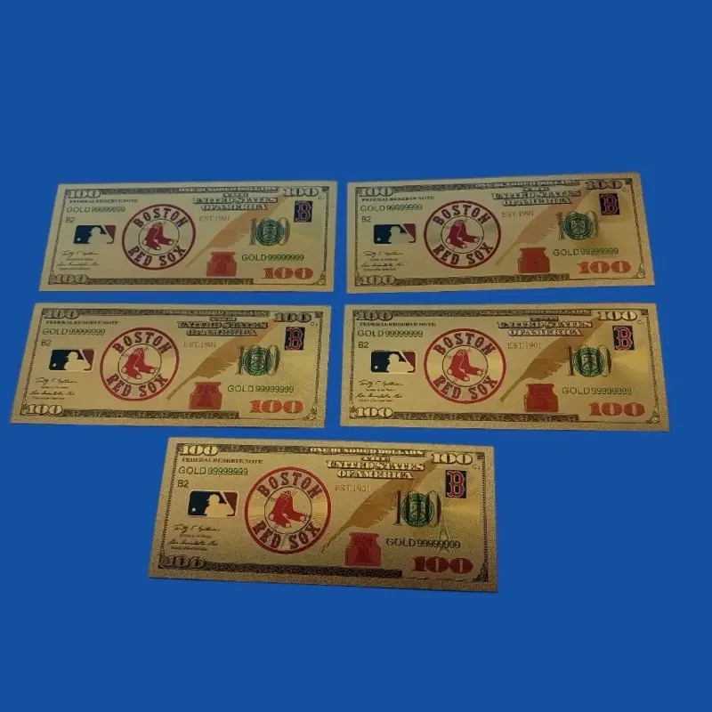 Red sox foil set (NOT LEGAL TENDER)