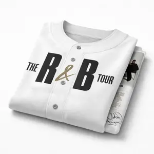 R&B Music Vibe 2026 Jersey, Vintage Concert Graphic Jersey, Gift Idea for Music Lovers Graphic Jersey, Unisex Clothing Jersey