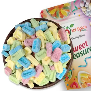 NY Spice Shop Sour PEZ Mixed Candy –  Fruity Flavors Bulk Mini Candies | Unwrapped Sour PEZ for Snacking & Dispensers