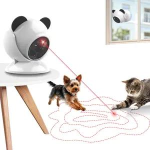 Waaiio Laser Cat Toys for Indoor Cats Truly Random Trjajectory Suction Cup Design Run Quiet Interactive Cat Toy Automatic