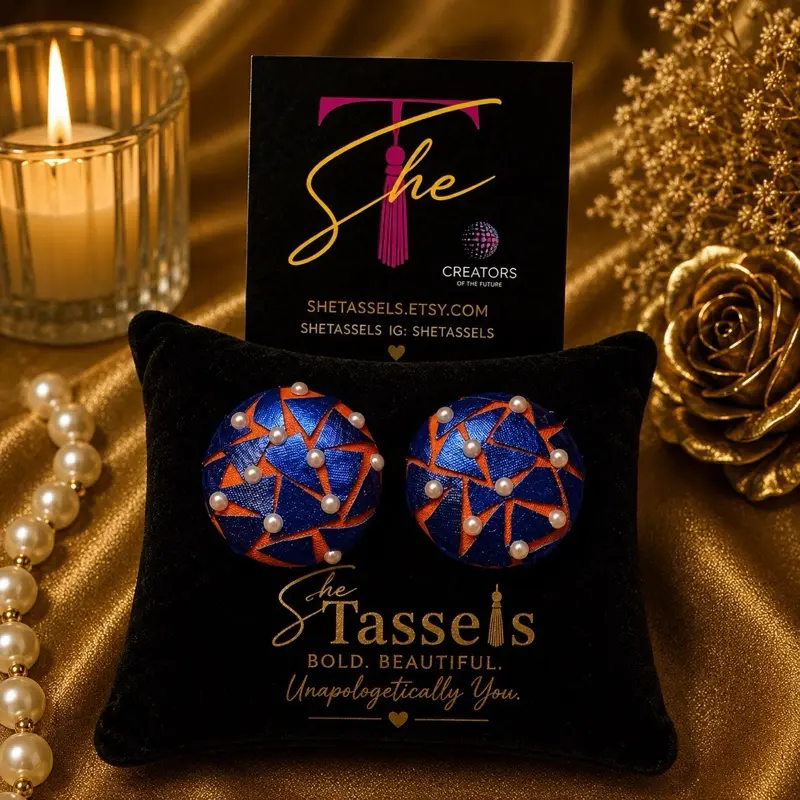 Button Fashion Earrings
