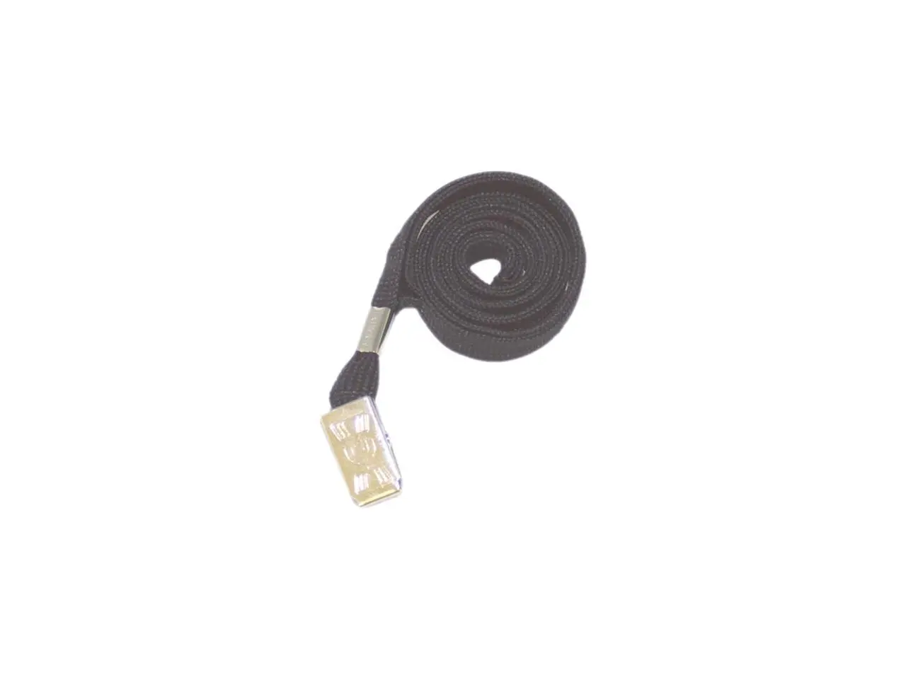 Advantus 75403 Deluxe Safety Lanyards, Clip Style, 36" Long, Black, 24/Box