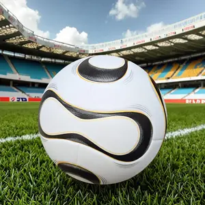 Size 5 Football,  1 Count  High Elasticity & Wear Resistant Football, Training Ball for Indoor & Outdoor, Football for Training & Collection