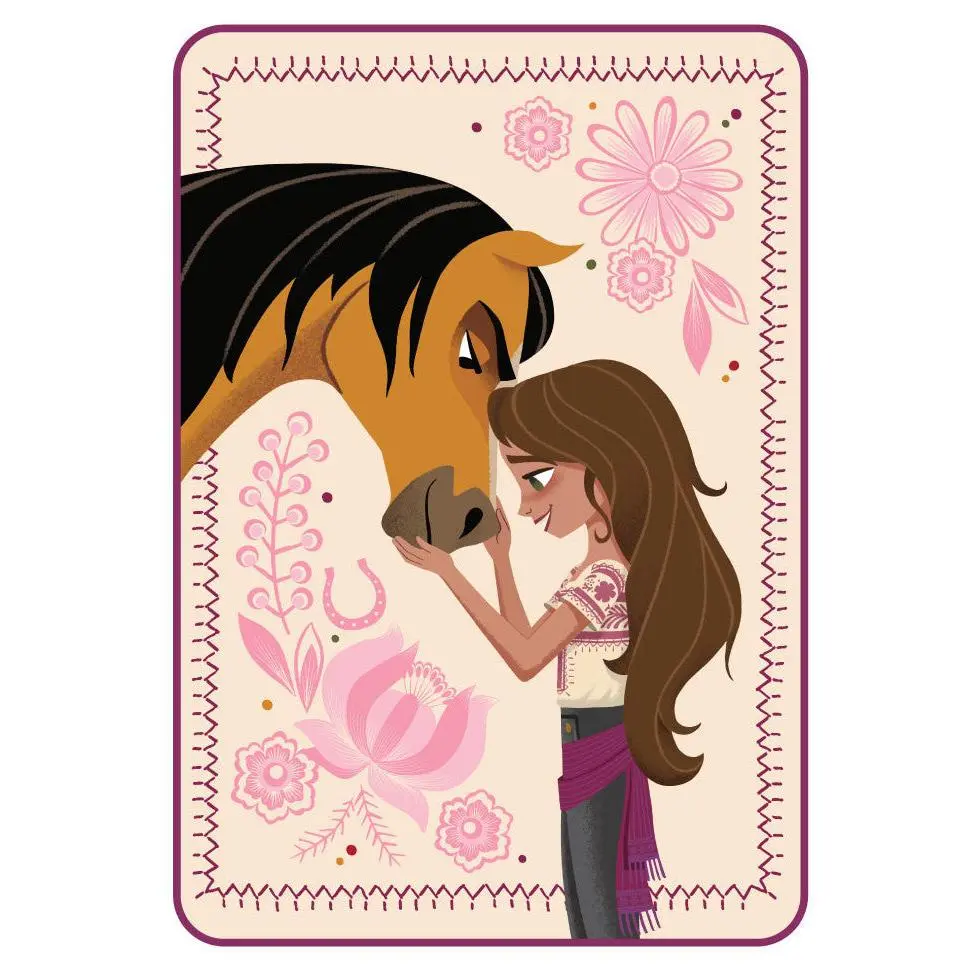 Spirit Horse Power Plush Blanket, 62"x 90"