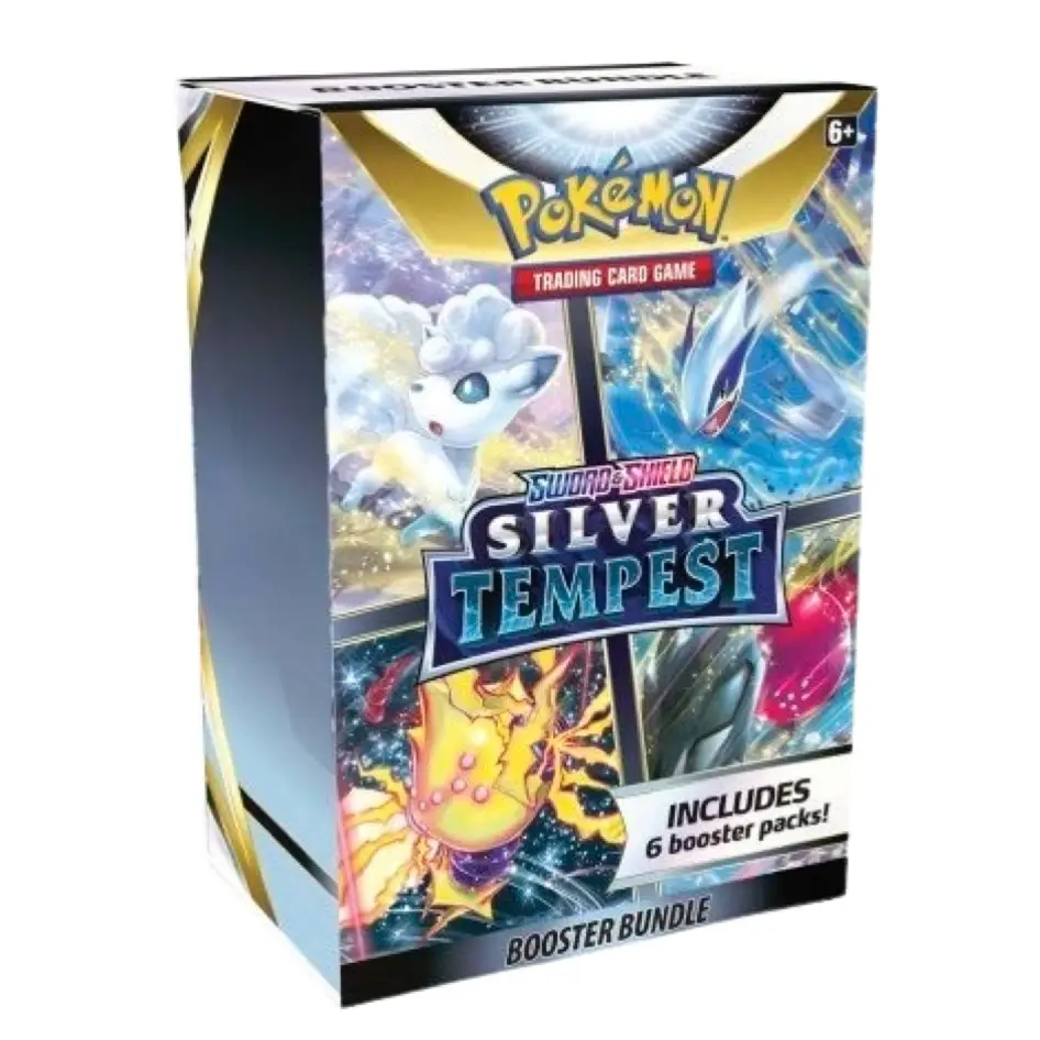 Silver Tempest Booster Bundle Sealed Pokemon Sword & Shield Trading Card Game