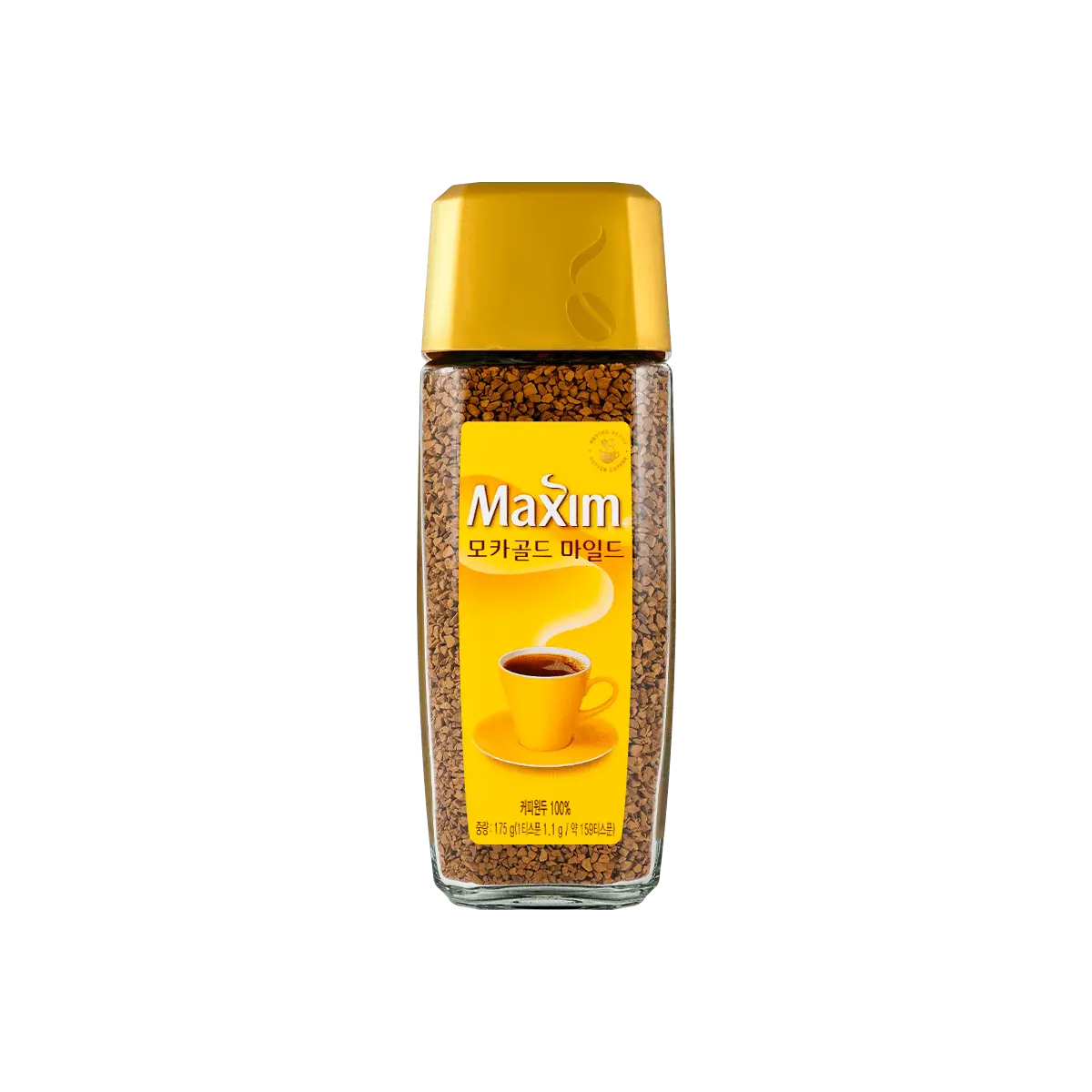 Maxim Korean Coffee Gold Mocha Instant Sugar-Free Americano Coffee Powder 175g - "Hospital Playlist" & Gong Yoo, Jang Ki Yong Style