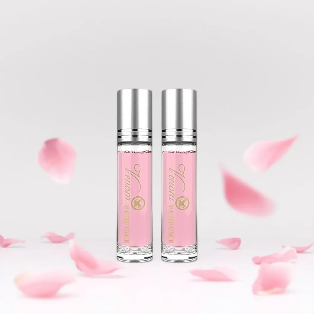 2pcs Women's Pheromone Perfume, Long Lasting Rollerball Captivating Scent Scented Oil, Fragrance Perfume Oils, Fragrance for Dates Attraction and Daily Wear, Portable Perfume Oil Se Perfect Gift for Him & Her, Enhances Attractiveness