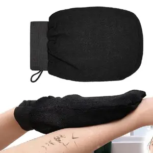 Deep Exfoliating Gloves, Smooth & Glossy Texture, Effective Bathing & Showering Glove, Exfoliant Scrubber Glove, Gentle Skin Care Solution, Body Exfoliating Gloves