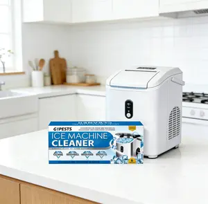 Universal lce Machine Cleaner Tablets 6-Pack, Nickel-Safe Descaling Solution for All lce Makers, PowerfulScale Remover for Countertop lce Maker & Nugget lce Maker, Universal lce Machine Cleaner to ExtendMachine Life & Keep lce Fresh & Clean dirt removal