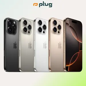 Refurbished iPhone 16 Pro Max (Unlocked) - Good Condition with 1-Year Warranty by Plug