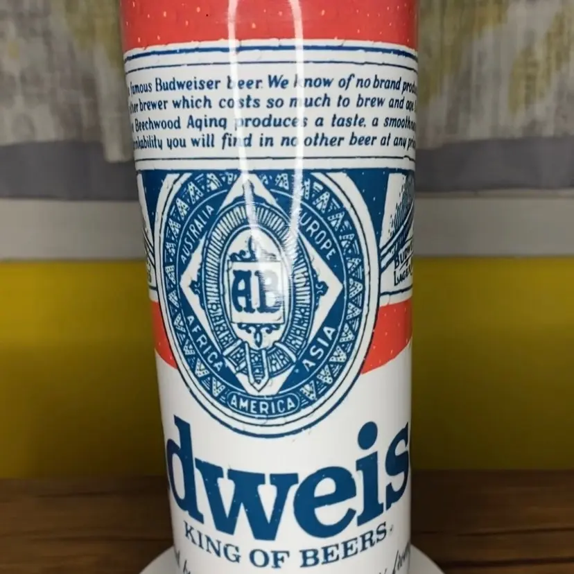 Budweiser tumbler Beverage Bottle Budweiser tumbler Beverage Bottle