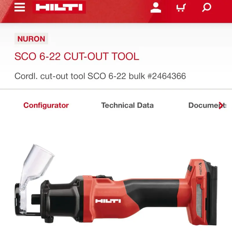 SCO 6-22 Heavy-Duty Drywall Cutter Hand Saw, Hardware Cutting Tool (Tool Only)