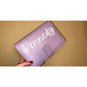 Budget Binder with Cash Envelopes, Budget Trackers, and a Glitter Pen