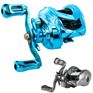Spartacus II Baitcast Reel, Spinning Reel, Fishing Reel Combo, 6oz Ultralight Baitcast Reel, Super Smooth Spinning, Comes with 17.6lb Carbon Fiber Drag, 7.2:1 Gear Ratio, 39mm Palm Perfect Low Profile Design, Perfect for Beginner Fishing Reels