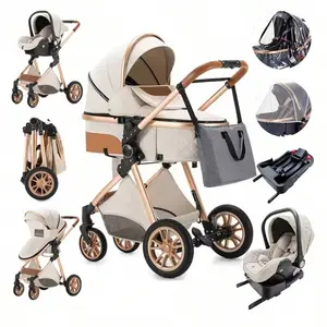 Baby  3-in-1  System,Adjustable   Seat Combo Set, One Click Folding. Seat Carrier  BaseThis Is the Only  I Use for  Now  Lightweight + Easy Fold + Newborn Safe radio  flyer evenflo  car  seat mom  push bugaboo  st straw stroller travel and