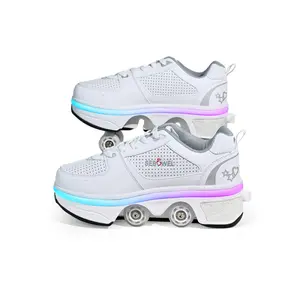 SEBOWEL Fashion Adult Roller Skates Children's Two-wheeled Skates Unisex Comfortable Gift Rollerblades