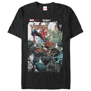 Men's Marvel Legacy Venom vs Spider-Man T-Shirt