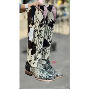 Cowhide Botas Únicas - Unique Boots