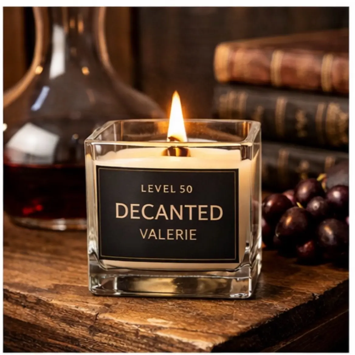 Decanted (Valerie Level 50 Achievement) 8 oz Soy Candle