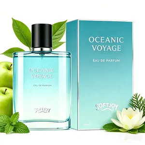 Oceanic Voyage Eau De Parfum 90ml (3.04oz) | Green apple, Lotus, Cypress, amber, oakmoss | Long Lasting Luxury Fragrance for Men | Premium Gift perfume Marine Woody Scent