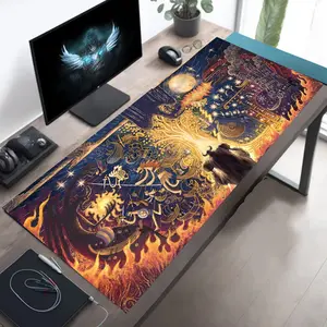 Xxl Mouse Pad High-Definition Print Durable Stitched Edges Non-Slip Rubber Base Washable Computer Office Gaming Desk Mat Made for Gaming
