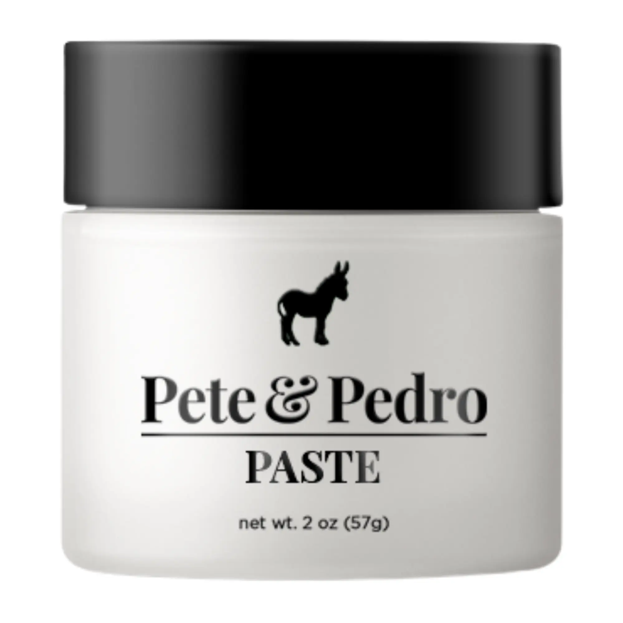 Hair Styling Paste - Medium Hold, Medium Shine, Creamy Texture For Men | Adds Flexibility, Texture & Control | Glycerin, Argan Oil, Coconut Oil | Ideal For Medium To Long Hairstyles, 2 oz