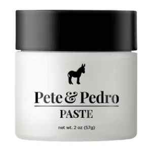 Hair Styling Paste - Medium Hold, Medium Shine, Creamy Texture For Men | Adds Flexibility, Texture & Control | Glycerin, Argan Oil, Coconut Oil | Ideal For Medium To Long Hairstyles, 2 oz