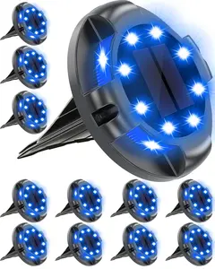 Biling Solarlight Outdoor  Sidelight Color Ground Light Waterproof Solar Light for Yard Walkway Garden Halloween Decoration outdoor string tinis apron