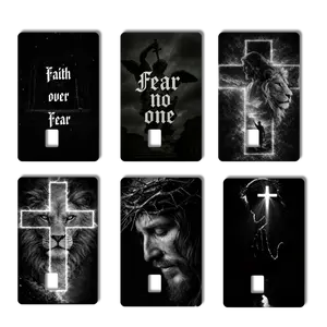 Handmade Premium Vinyl Faith Armor Card Skin