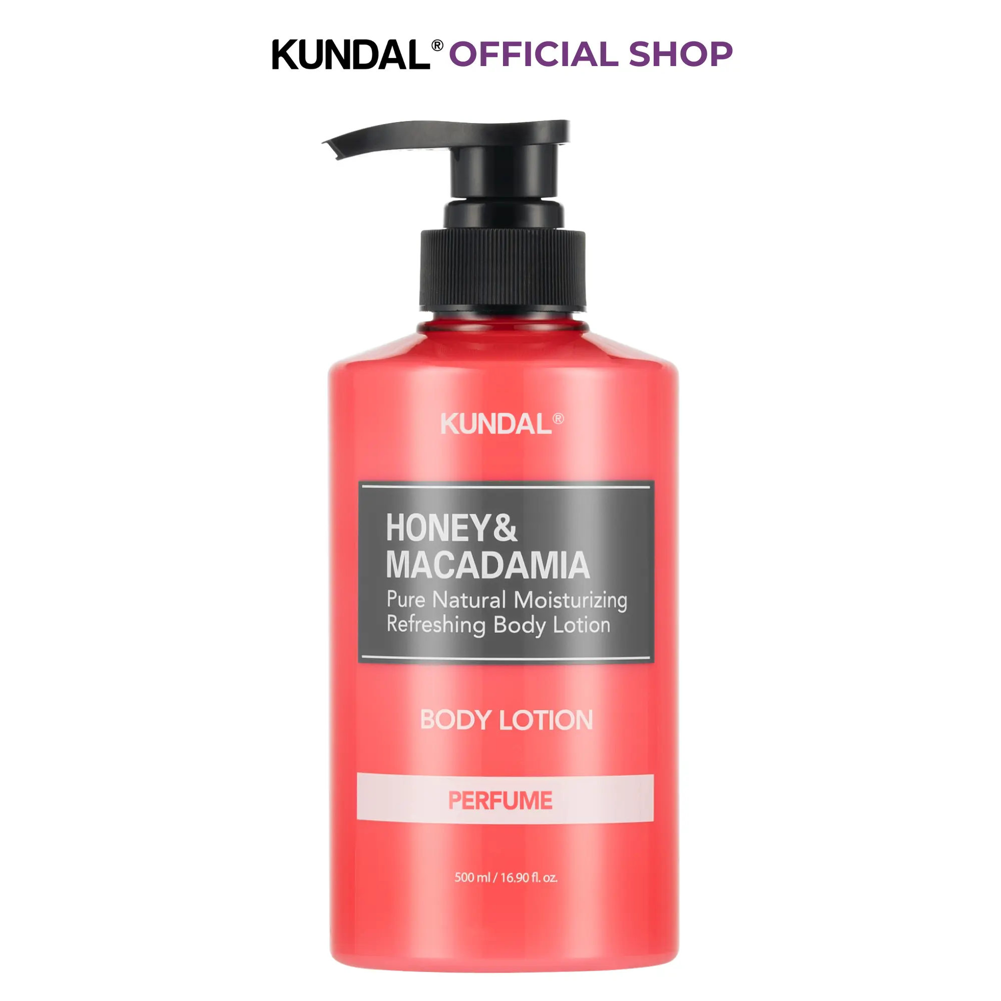 [KUNDAL] Honey & Macadamia Body Lotion with Aloe & Niacinamide | Deep Moisturizing Barrier Care | For Normal to Dry Skin