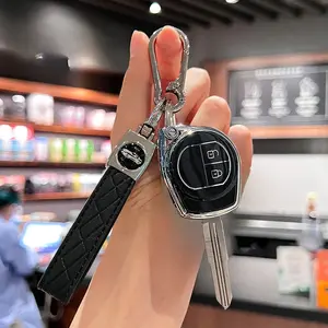 2 Button Silicone Car Remote Key Cover Case Car Key Protector For Suzuki Swift Ignis Vitara Liana Ciaz Baleno Car Key Fob Case Cover Shell Decor Key Covers For Car Keys Car Key Accessory