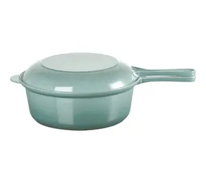 Le Creuset Cast Iron 3.75-qt Saucepan & 9.5" Skillet