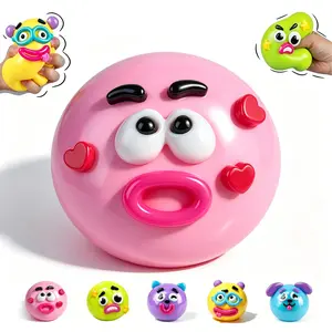 2026 NEW Smushers Squishy - Curiosities Smushers Dog Face Swap Squishy Soft Moldable Cute Slow Rise Relaxing Sensory Fidget Relief Anxiety Stress Fun Desk Accessory for Adults