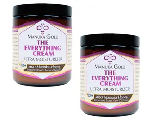 Manuka Gold The Everything Cream (2 Pack) - Hydrating Moisturizing, Radiant Skin, Organic Shea & Comfort