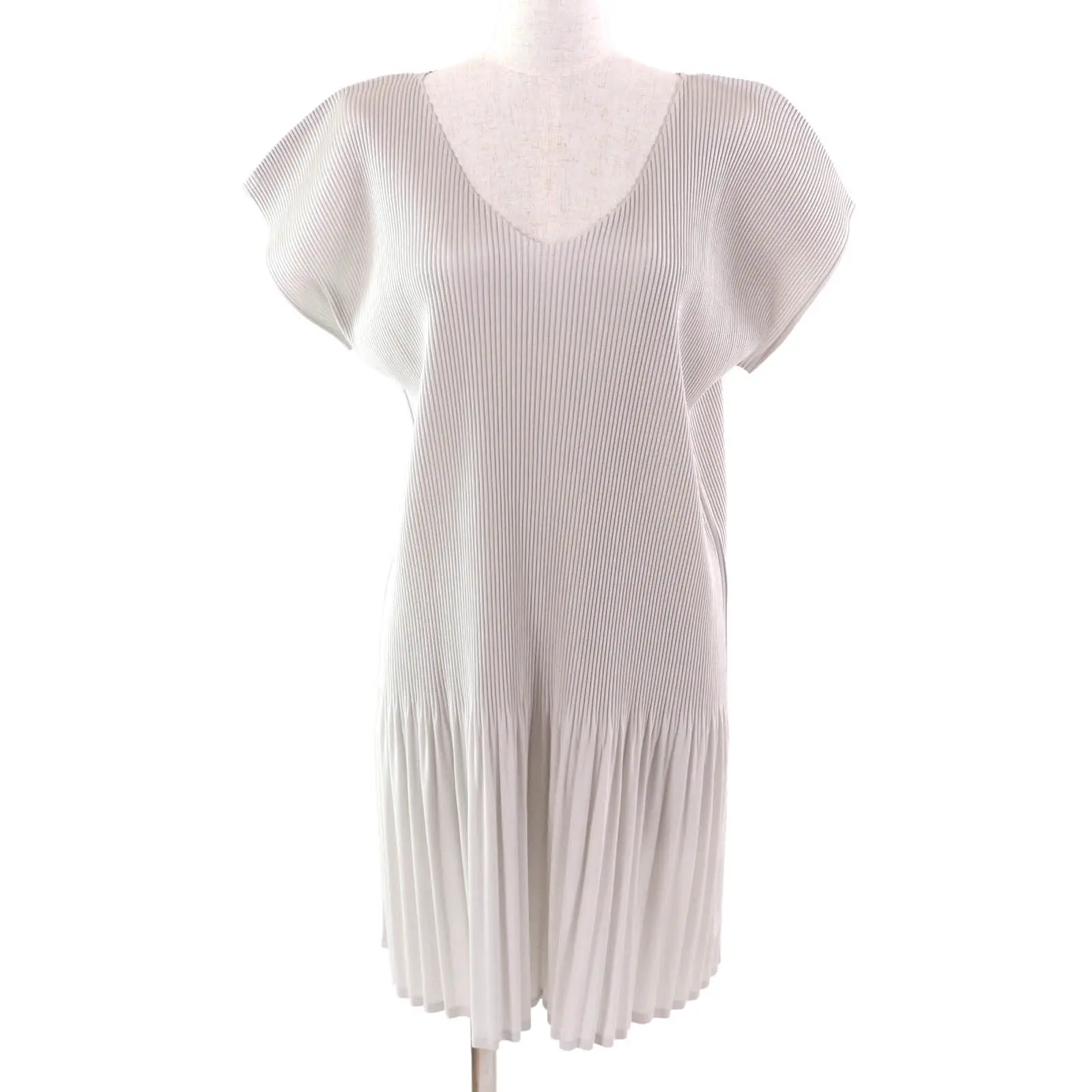 Pre-owned Issey Miyake Others Small Leather Goods PLEATS PLEASE Tunic Pleated dress Dress