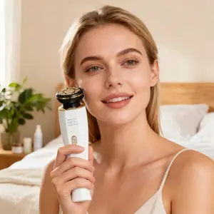 Radiofrequency microcurrent beauty massage device, face and neck lifting and firming machine, Wrinkle removal firming, phototherapy skin rejuvenation device, temperature-sensitive facial cleansing, high-frequency vibration V face tool