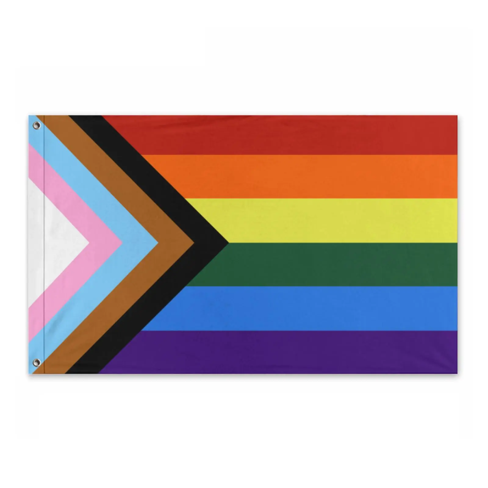 Lightweight Polyester LGBTQ Pride Rectangle Backdrop - Transgender, Bisexual, Pansexual, Asexual, Nonbinary, Genderfluid, Lesbian, Straight Ally Flag - Indoor/Outdoor Wall Hanging, Bedroom Art, Birthday Backdrop Decoration, Hand Wash Only Home Supply, Met