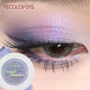1PC Pearlescent Chameleon Single-color Shimmer Eyeshadow Palette, Patato Texture, Perfect for Christmas Gifts, Suitable for Crafting Delicate Makeup Looks