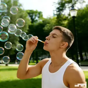 Creative Prank Realistic Bubble Wand Set, Party Atmosphere Tool, Fun Bubble Kit, Bubble Blower, Bubble Maker (bubble Wand + Box + Bottle), No Bubble Liquid Included