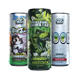 Gamer Supps GG Premium Energy Variety Pack 12 Cans - Moistcr1tikal's Goof Juice, Smii7y's Good, DARUSSIANBADGER's Guacamole Gamer Fart 9000
