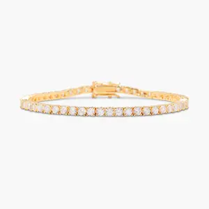 Isabella Vermeil Tennis Bracelet