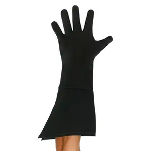 Kid's Superhero Black Gloves