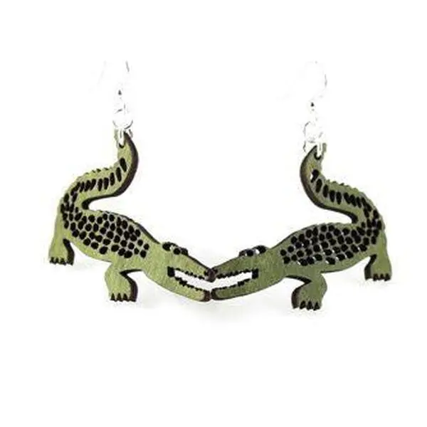 Alligator Earrings # 1383