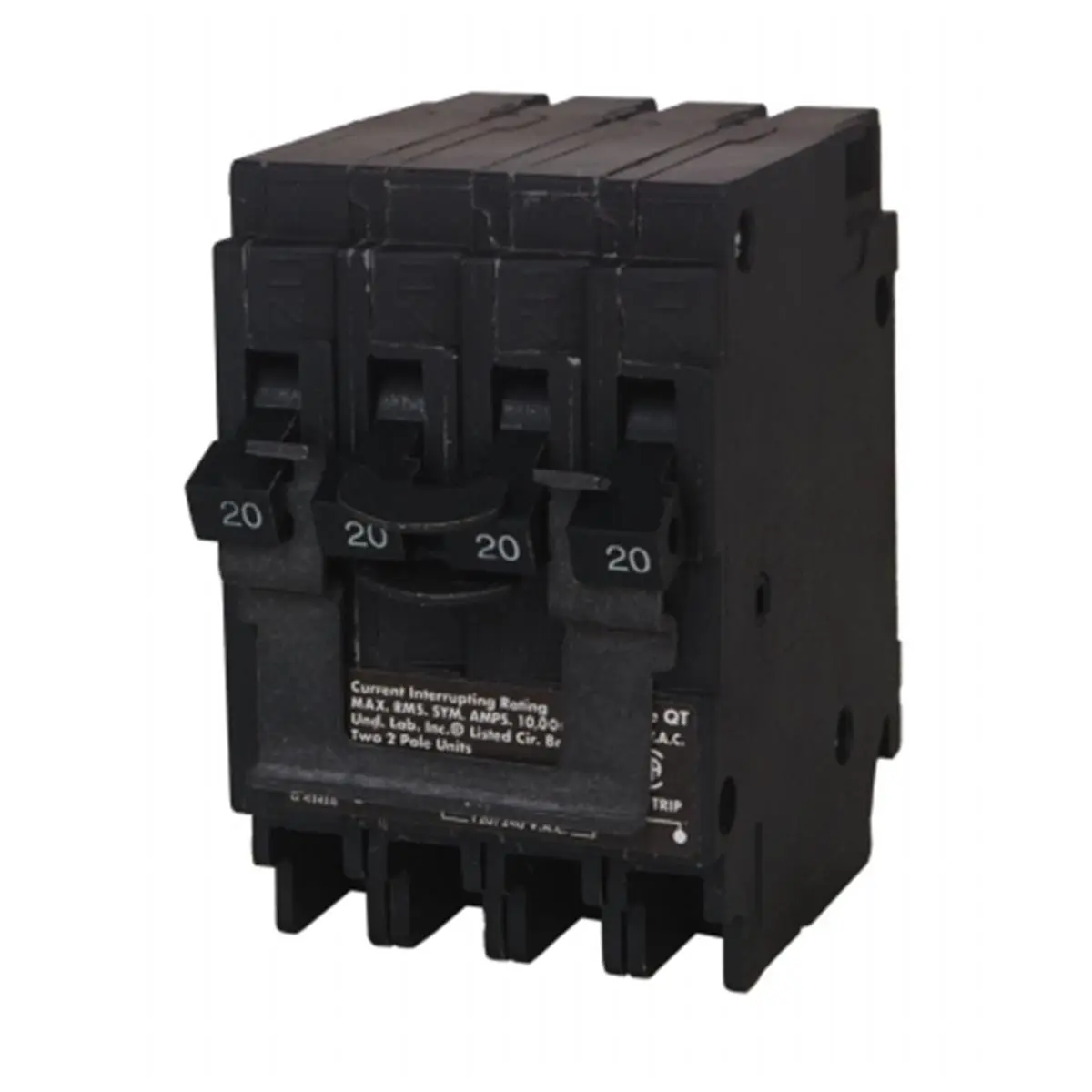 Q22020CT2 Two 20-Amp Double Pole Circuit Breaker