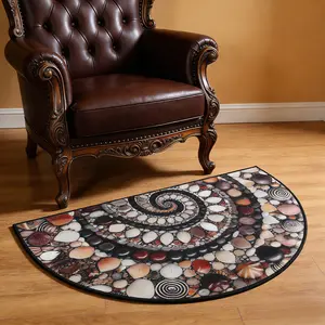 Nature-inspired lightweight rug, soft and breathable. Realistic natural patterns, easy to lay and clean. Perfect for home, bedroom and living room.