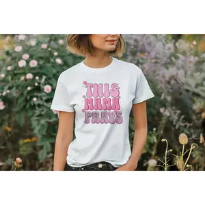Adult This Mama Prays Tee