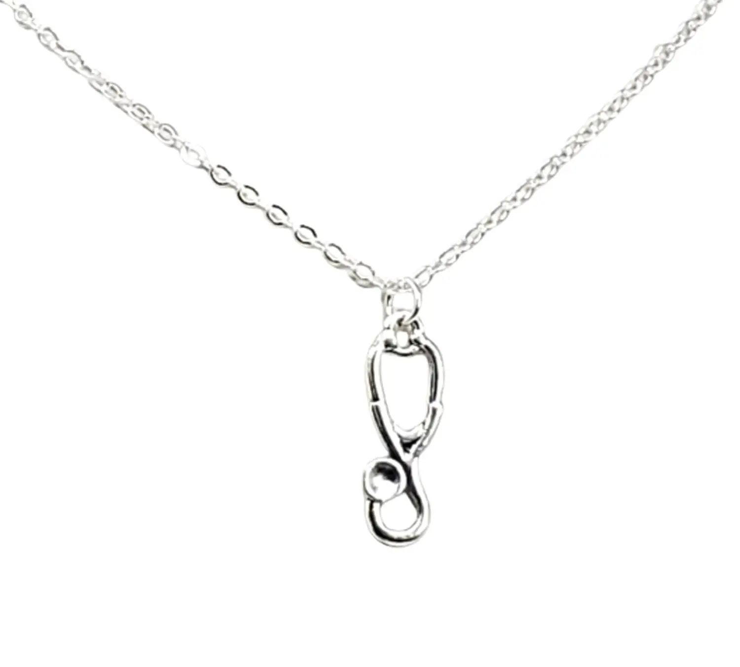 Stethoscope Necklace, Medical Necklace, Necklace for Doctor, Necklace for Nurse