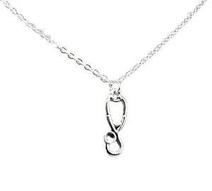 Stethoscope Necklace, Medical Necklace, Necklace for Doctor, Necklace for Nurse