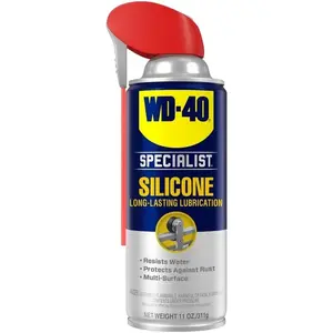 WD-40 Specialist Silicone Lubricant with SMART STRAW SPRAYS 2 WAYS, 11 OZ Company WD-40 Company