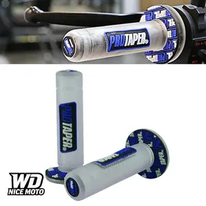 WD NICE MOTO Universal Motorcycle Grips 7/8" 22mm 24mm, Handlebars Handle for Honda Yamaha Ktm, Dirt Pit Bike Motocross Accessories Motor Parts Accessories